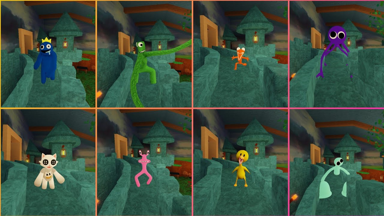 I Become The Everyone (Rainbow Friends) Accurate Roleplay! In Chapter 1 