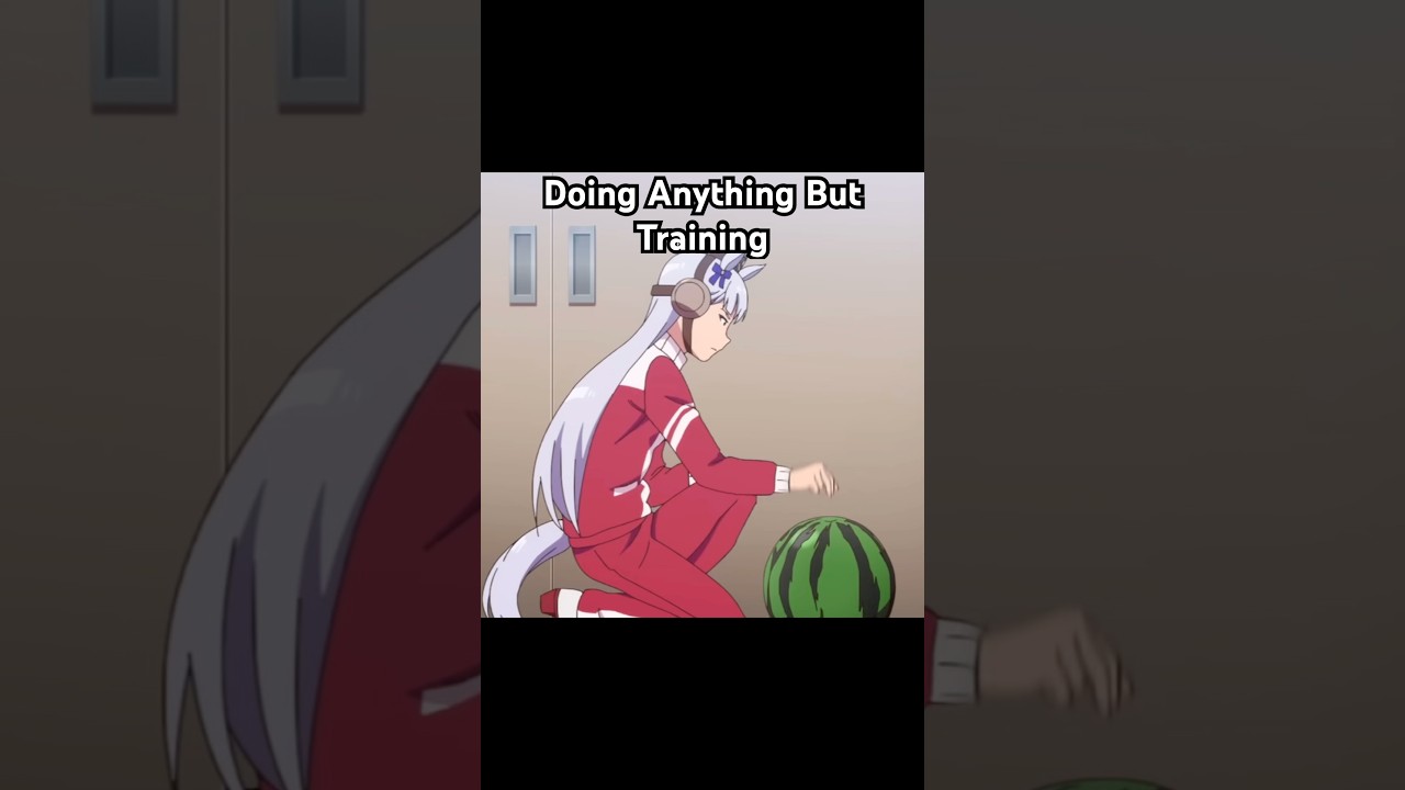 What GOLD SHIP doing? 😭 #umamusume #umamusumeprettyderby #anime