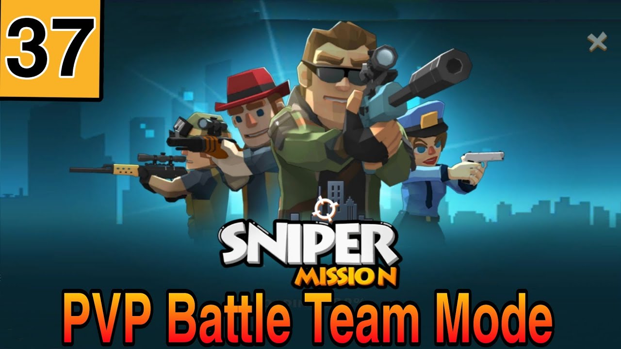 Sniper Mission- PVP Battle Team mode | Sniper mission gameplay | Invincible Sigog