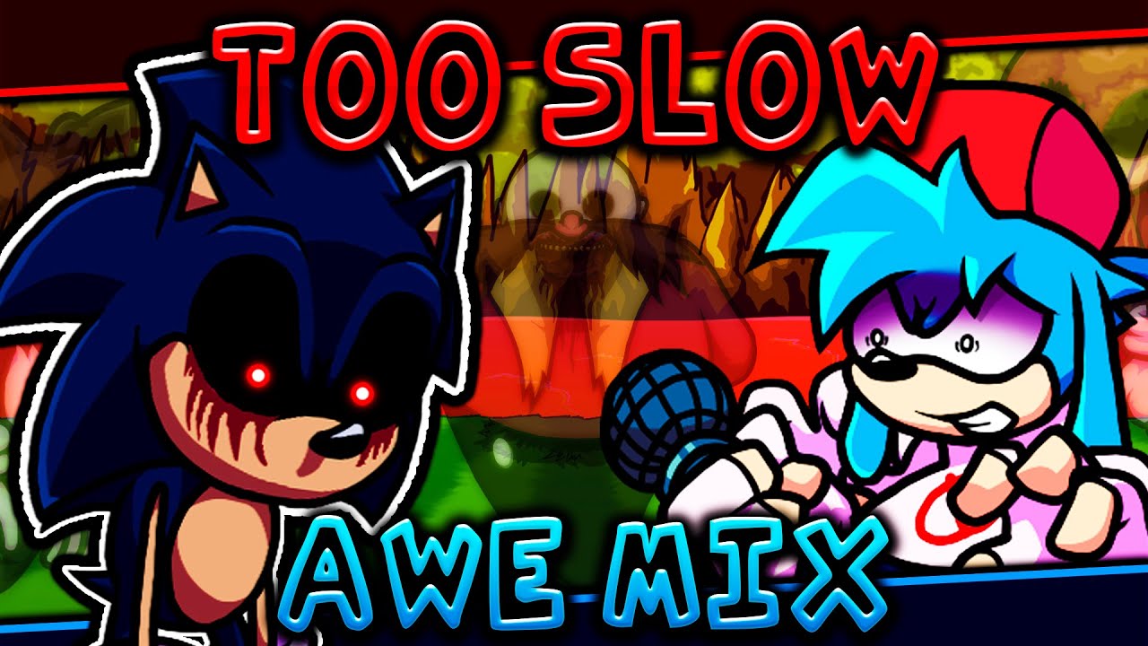 EL MEJOR TOO SLOW MAS ELABORADO! I Friday Night Funkin' Super High Effort Too Slow Awemix