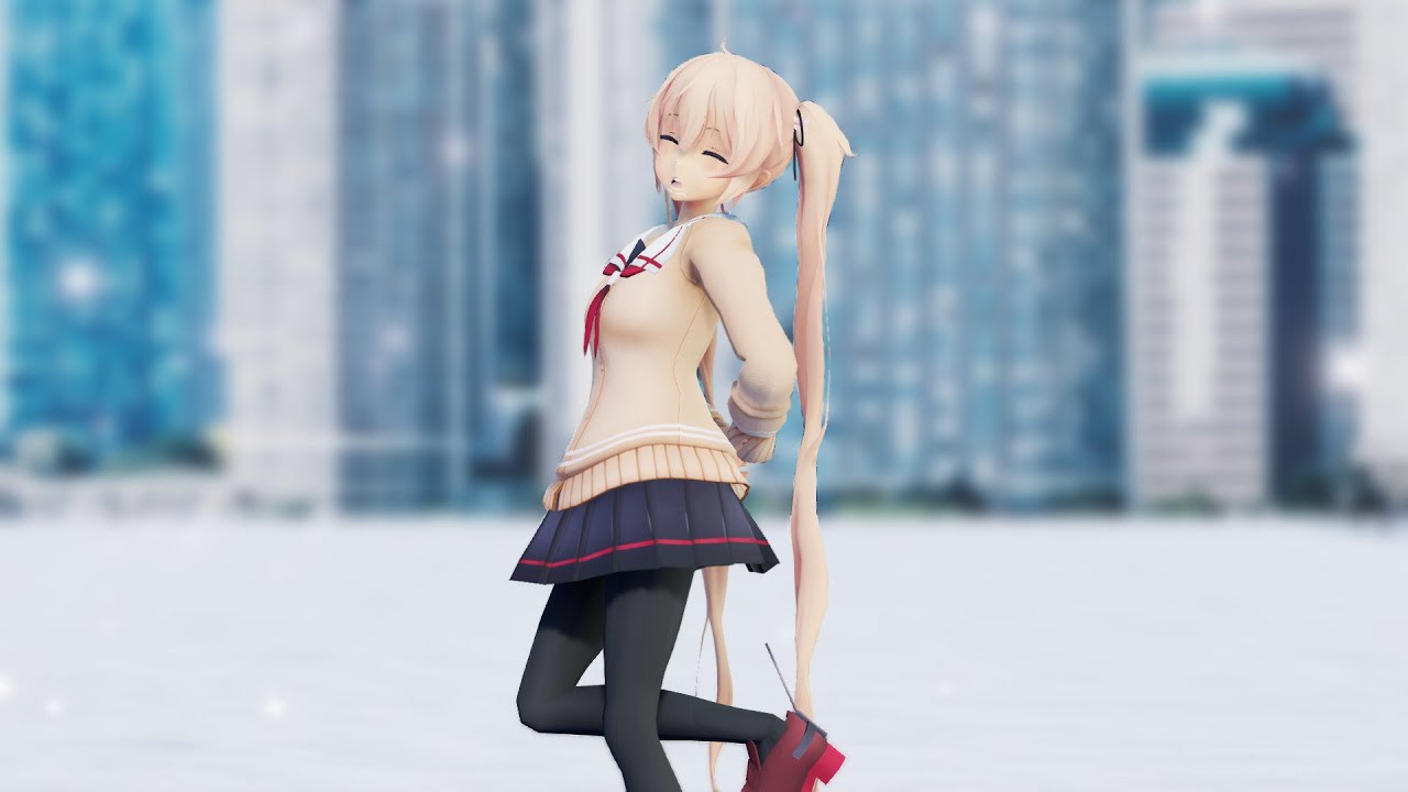 【MMD艦これ】Snow Fairy Story / 村雨【Camera DL】