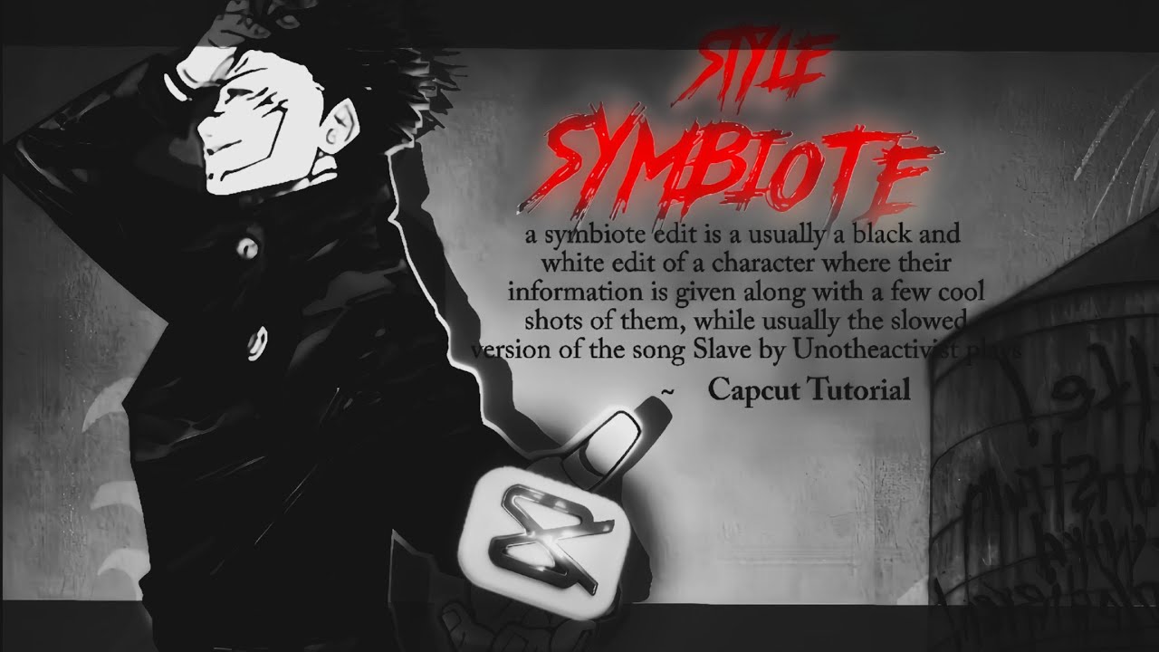 New "Symbiote Style" Edit Tutorial || Capcut Tutorial (easy peasy)