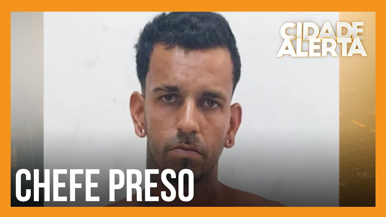Chefe de facção que matou dois homens em tiroteio é preso