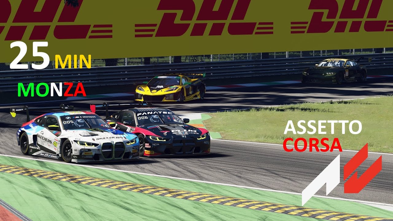 25 MIN MONZA | GT3 & GT4 | BMW M3 GT3 | ASSETTO CORSA