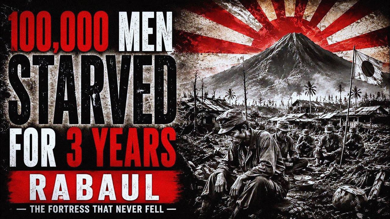 WW2 Pacific: How 100,000 Japanese Troops Starved Without a Battle | Rabaul Siege