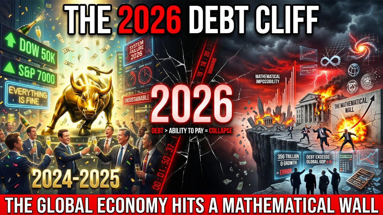 The 2026 Debt Cliff: Why the Global Economy Hits a Mathematical Wall