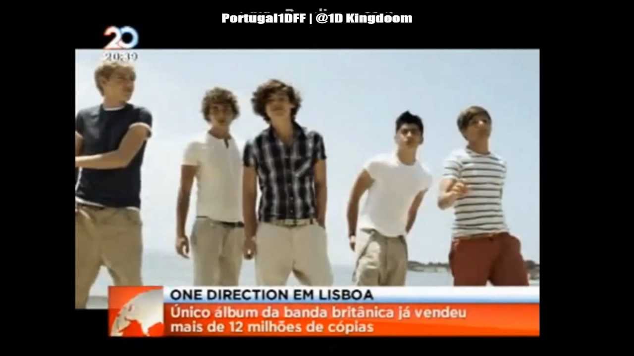SIC: Jornal da Noite - Bilhetes Esgotados Para o Concerto dos One Direction, a 26 de Maio de 2013 HD