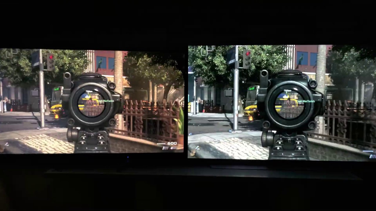 LG CX OLED VS SONY X950H HDR HGIG PS4 PRO COMPARISON.  (VALUE ELECTRONICS)