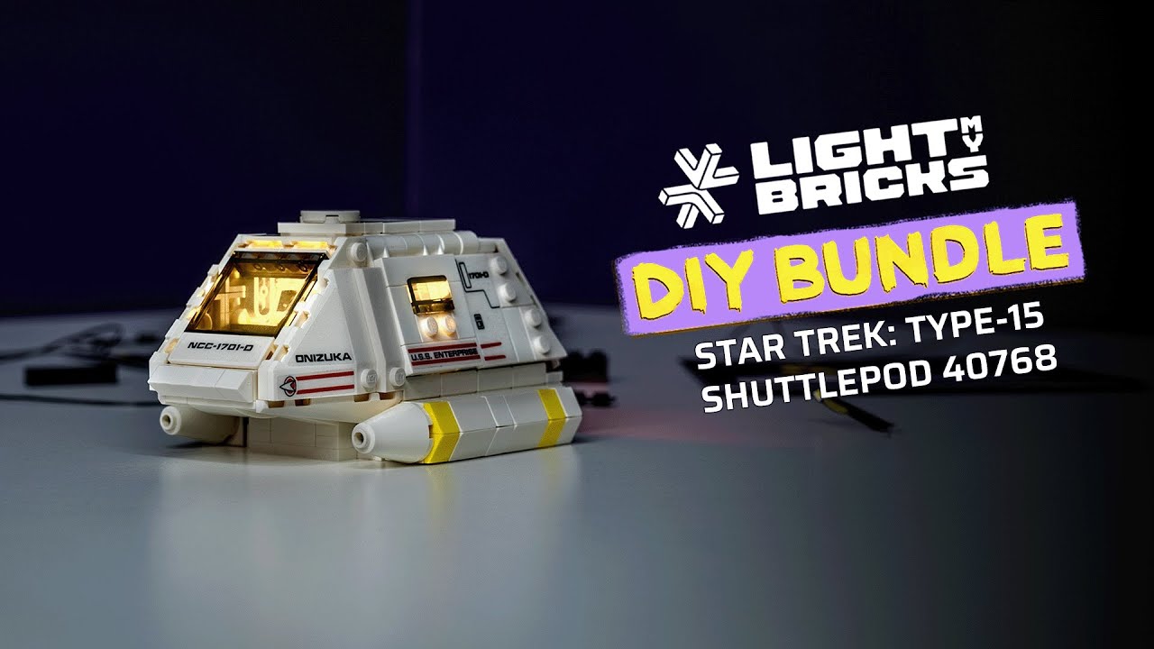 Набор для самостоятельной сборки подсветки для LEGO&reg; Star Trek: Шаттлпод типа 15 40768
