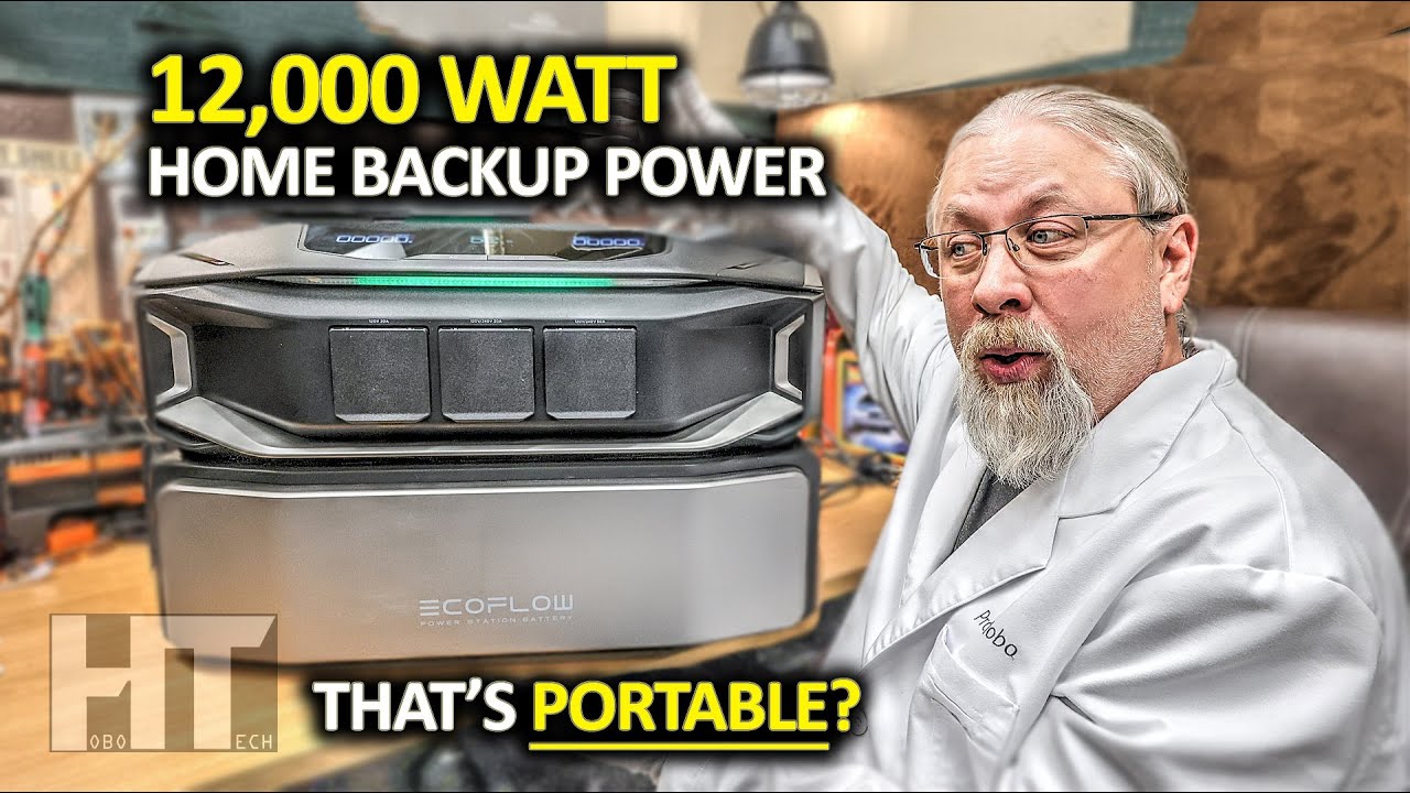 ECOFLOW Delta Pro Ultra X 12 кВт Портативная домашняя резервная система электропитания