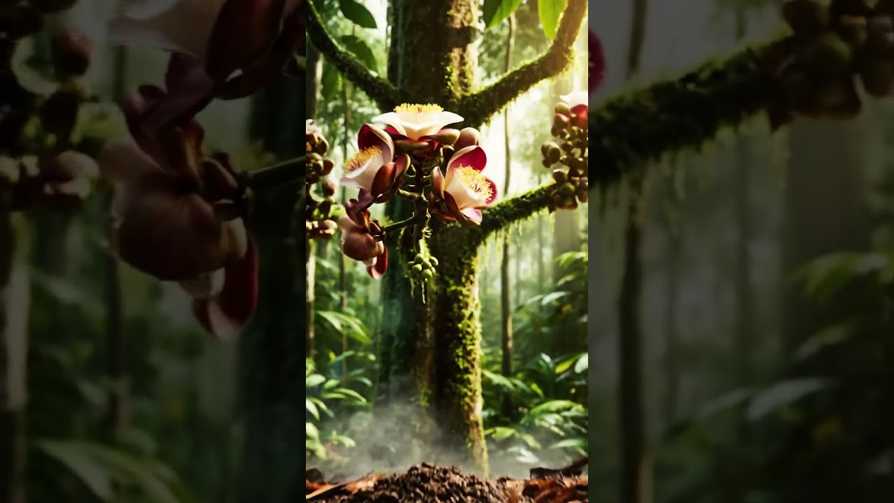 Cupua&ccedil;u &ndash; From Tiny Seed to Exotic Amazon Superfruit | Stunning 8K Animation Journey #shorts