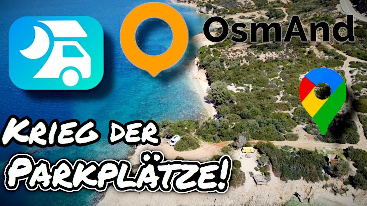 Vanlife 🚐 Parkplätze! Park4Night, Maps oder OsmAnd⁉️