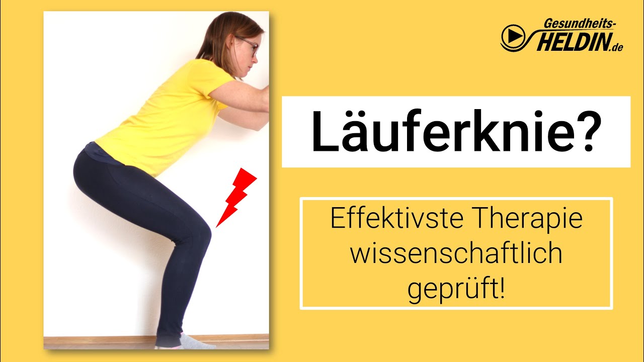 Läuferknie: Was hilft? Wissenschaftlich geprüft!