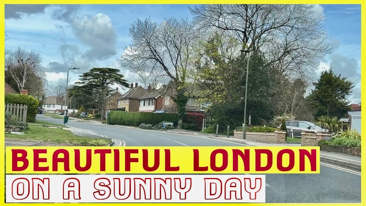DRIVE AROUND LONDON SURBURB || BROMLEY