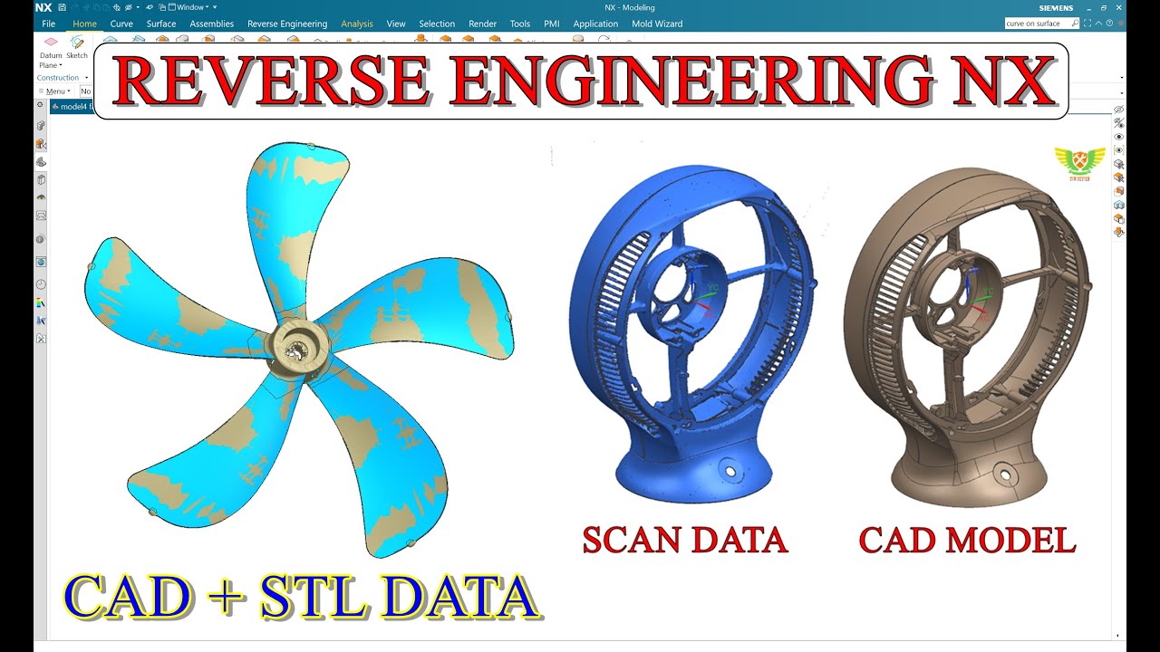 REVERSE ENGINEERING TUTORIAL NX | NX REVERSE ENGINEERING DOUBT SESSIONS 