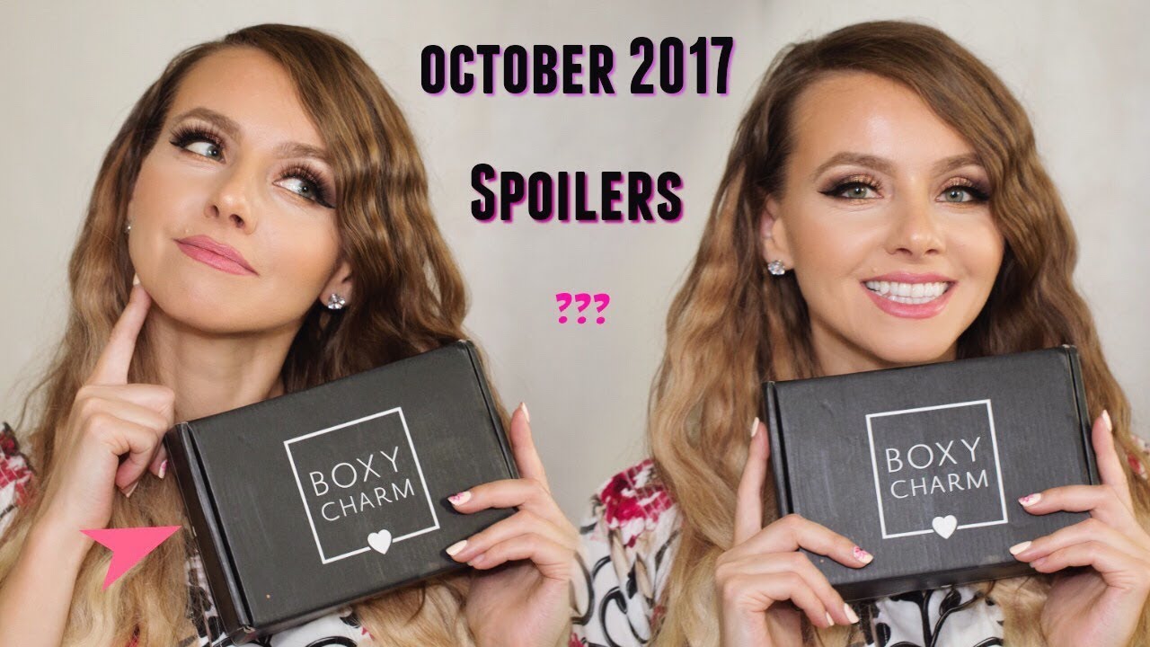 BOXYCHARM October 2017 Spoiler & Unboxing of my September box