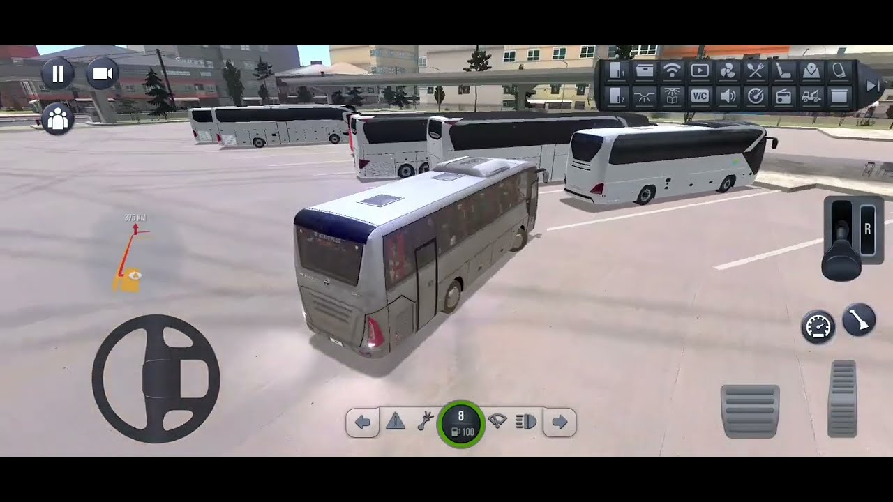 Bus Games Bus Simulator Ultimate - MobileGameplay | Coach Bus Driving | Clear Weather 1/3
