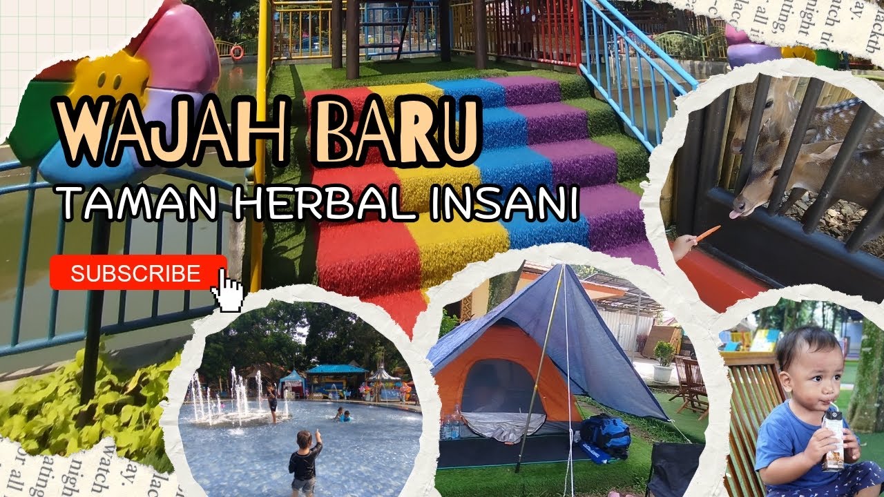(PART 2) CAMPING SERU DI TAMAN HERBAL INSANI (CUMA BAYAR HTM Rp30.000) FULL FASILITAS! 