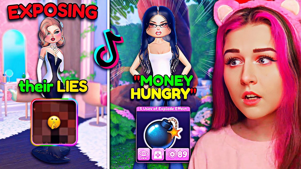 Единственная реакция на спорные посты DTI TikTok, которые вас потрясут... | ROBLOX Одевайтесь, чт...