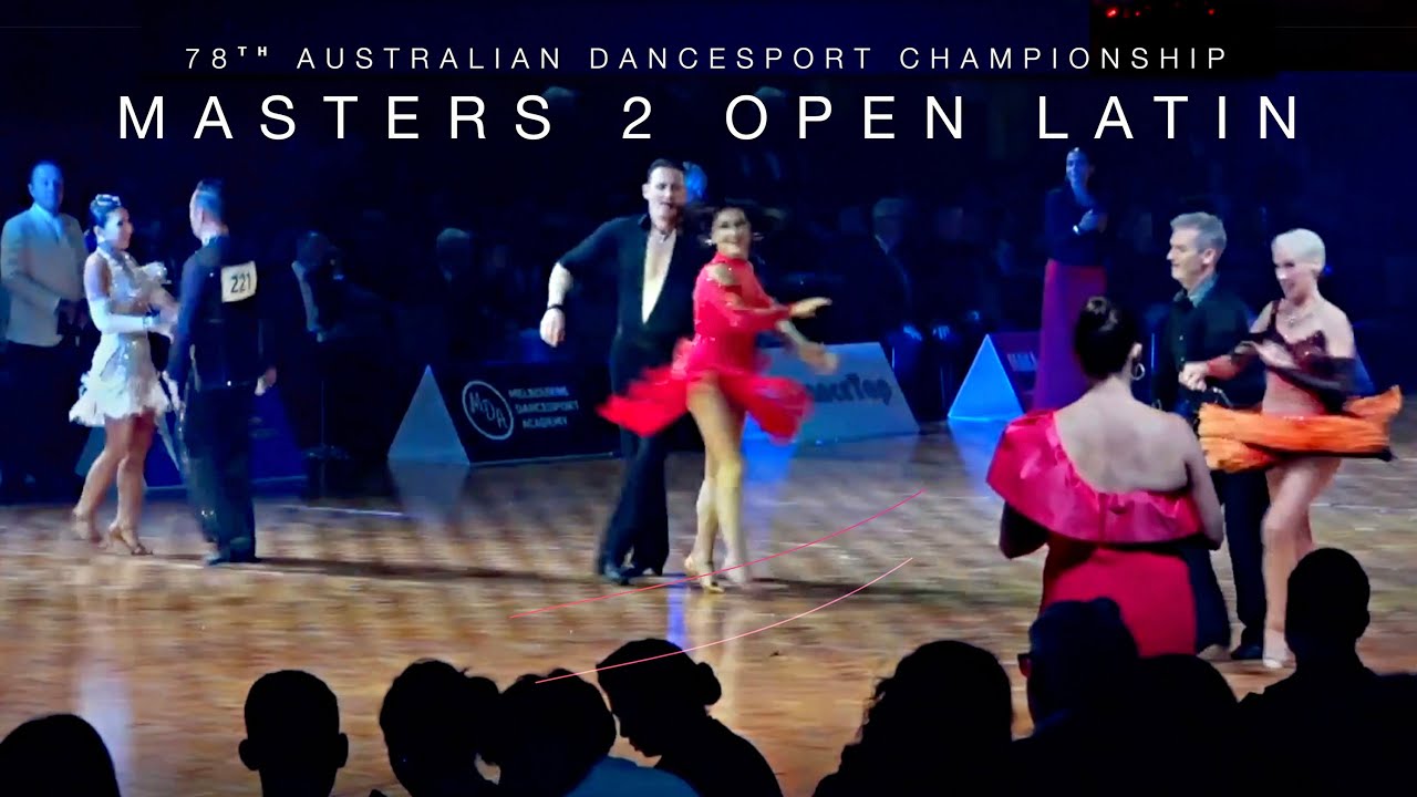 MASTERS 2 OPEN LATIN | 78th Australian DanceSport Championship 2024 #dancesport #78adsc