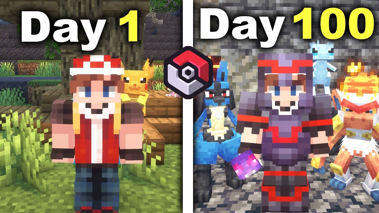 I Spent 100 Days in Minecraft&rsquo;s Hardest Pokemon Modpack
