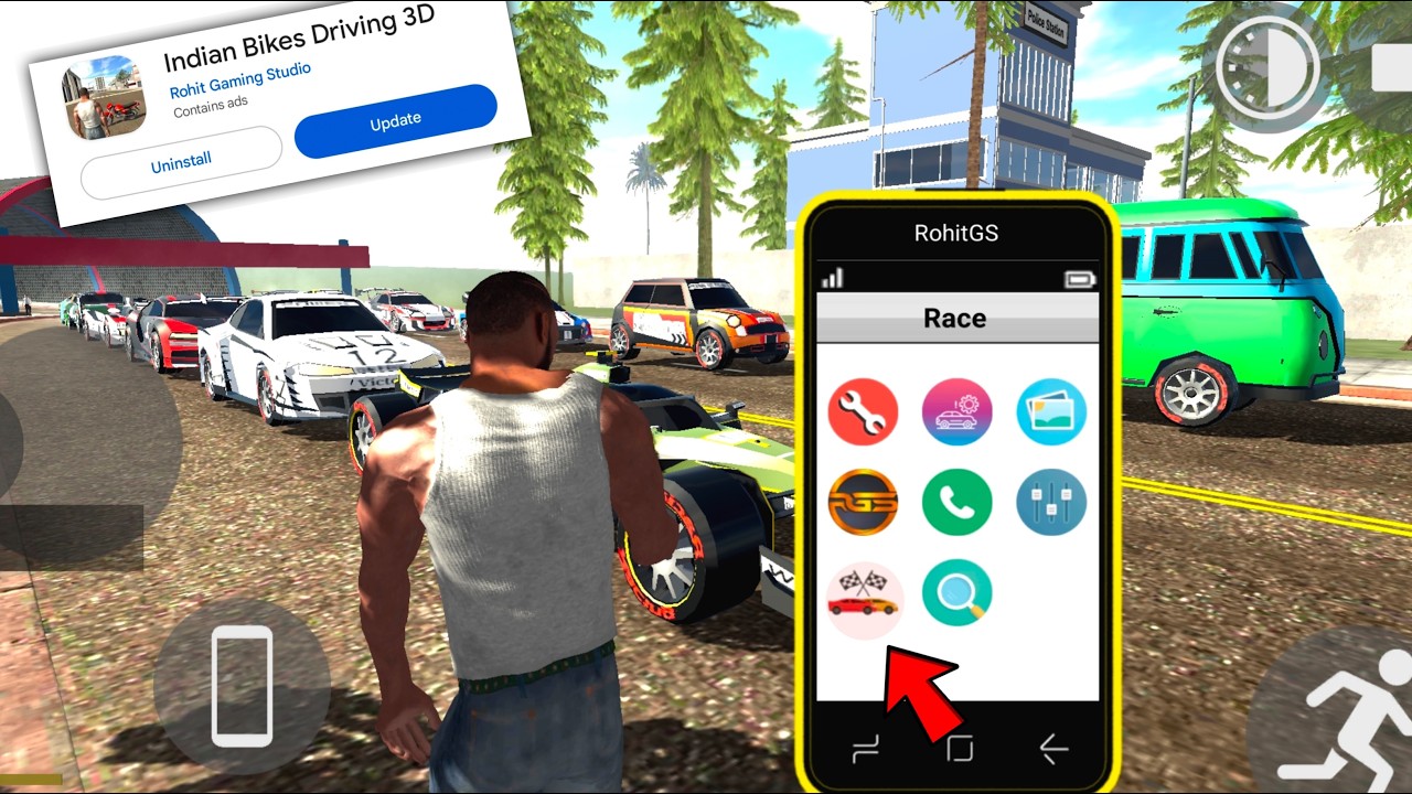 Racing Car Cheat Code In Indian Bike Driving 3D 🤑|| Indian Bike Driving 3d New Update | Racing Mode 