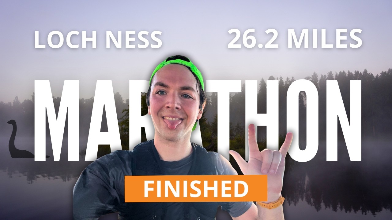 What it feels like to run your first marathon | Loch Ness, Scotland