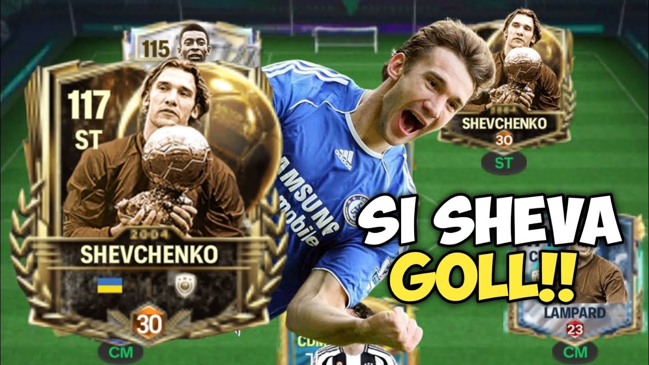 Shevchenko Tendangan Mematikan Gilaa!! - FC Mobile Indonesia 