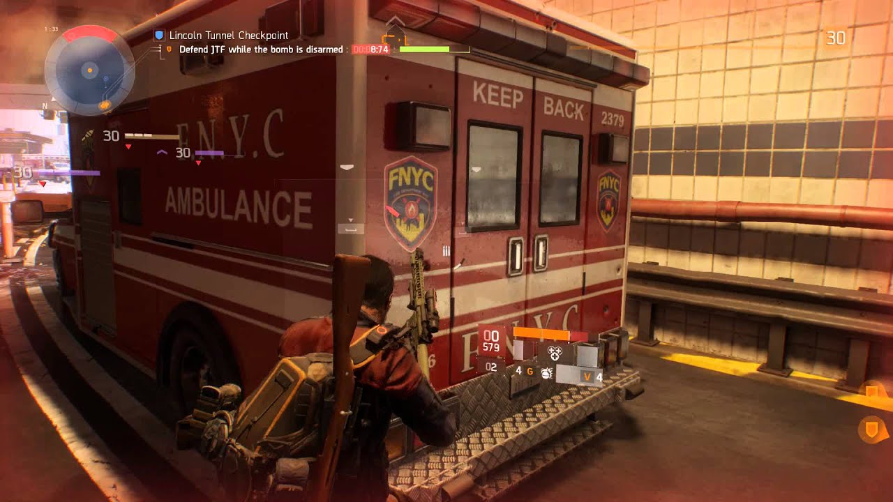 Tom Clancy's The Division Mission 2 Lincoln Tunnel Checkpoint