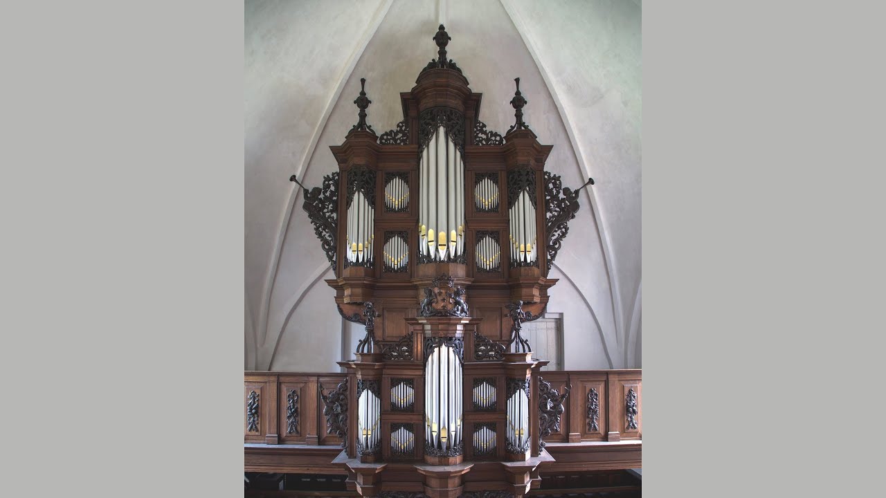 Franz Tunder - Praeludium in g moll by Leonard Schick, Schnitger organ at Uithuizen