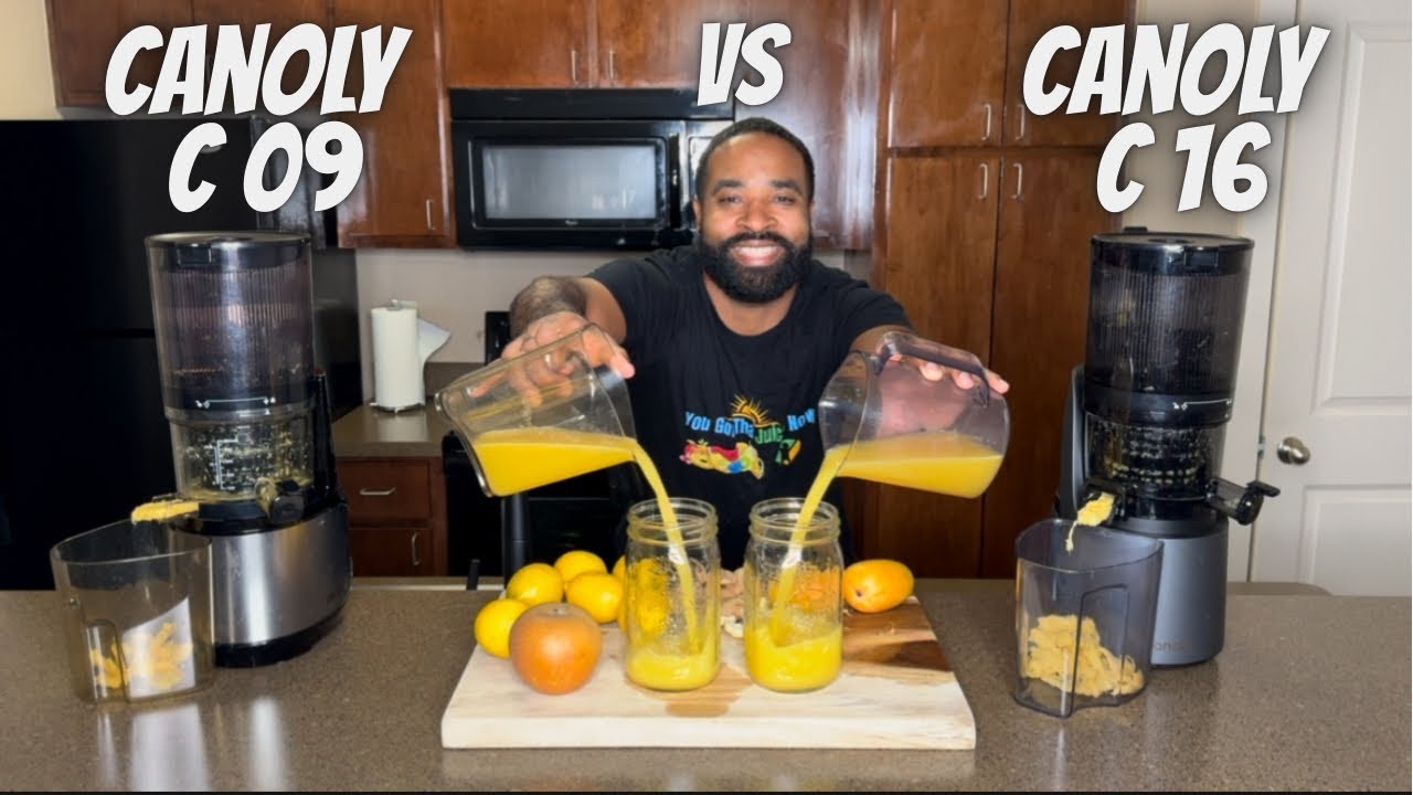 Juicing For Beginners | The Canoly C 09 Versus The Canoly C 16… which one is better? 🤔🍍🍋