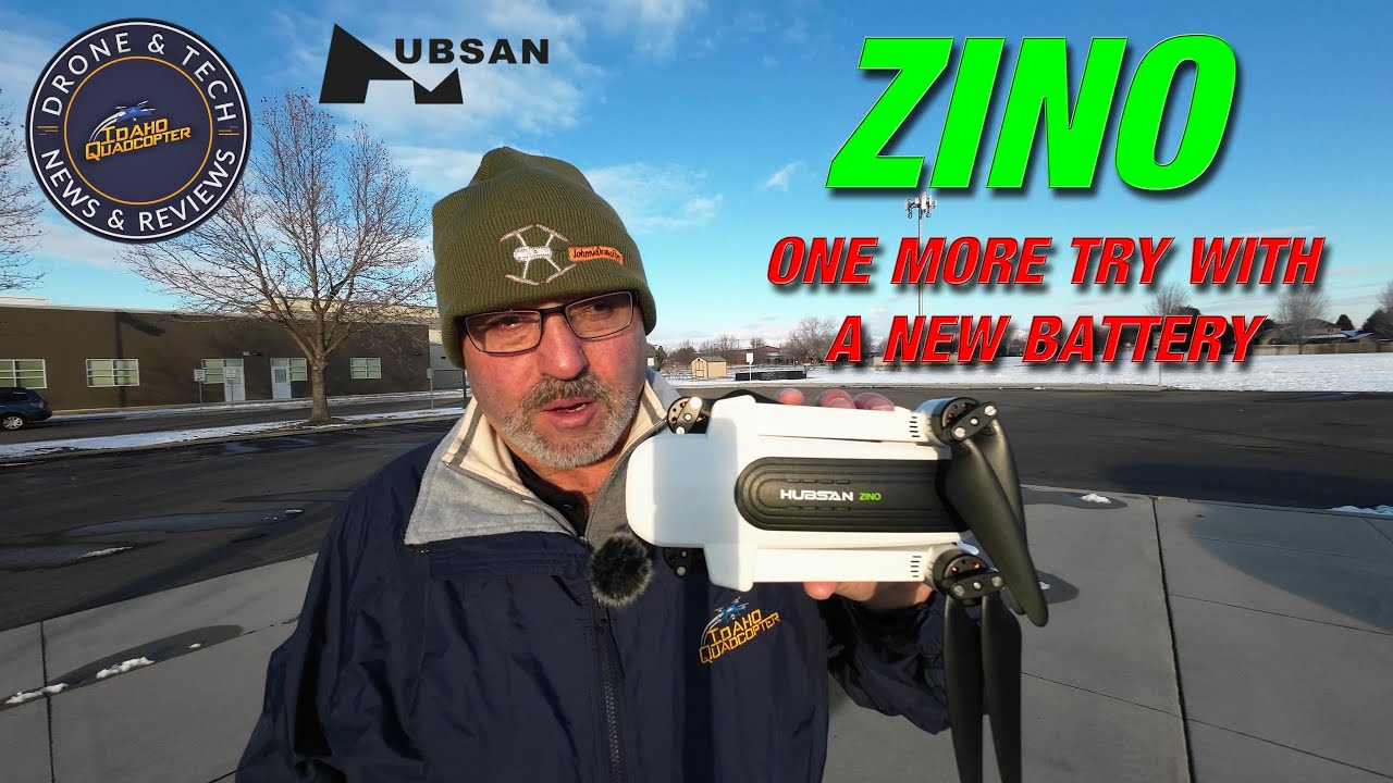 The Original Hubsan Zino - Test Flight With a Brand New Battery January 2023