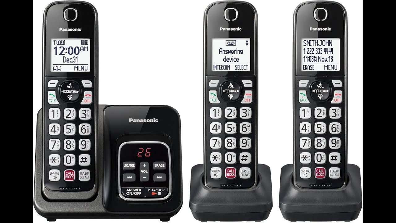 Panasonic KX-TGD833M Cordless Phone: Call Block & More