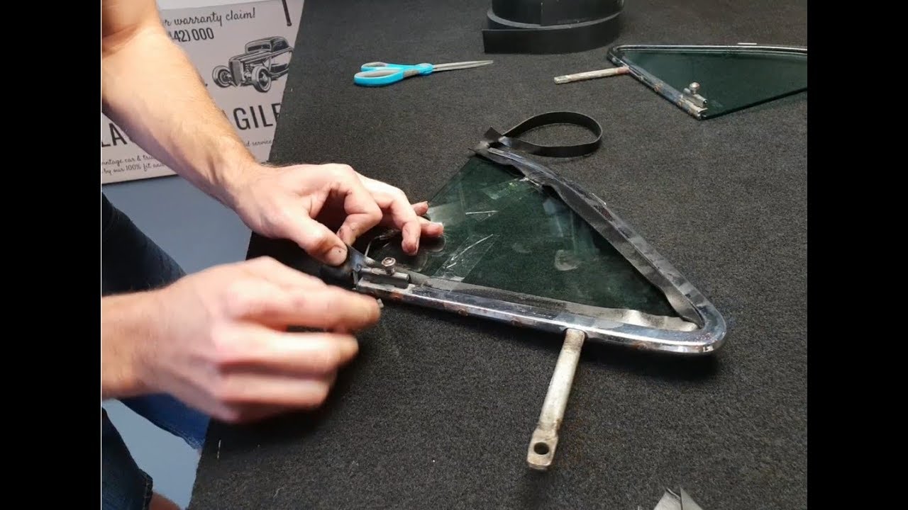 How To: Installing Quarter Vent Window Glass into Frames