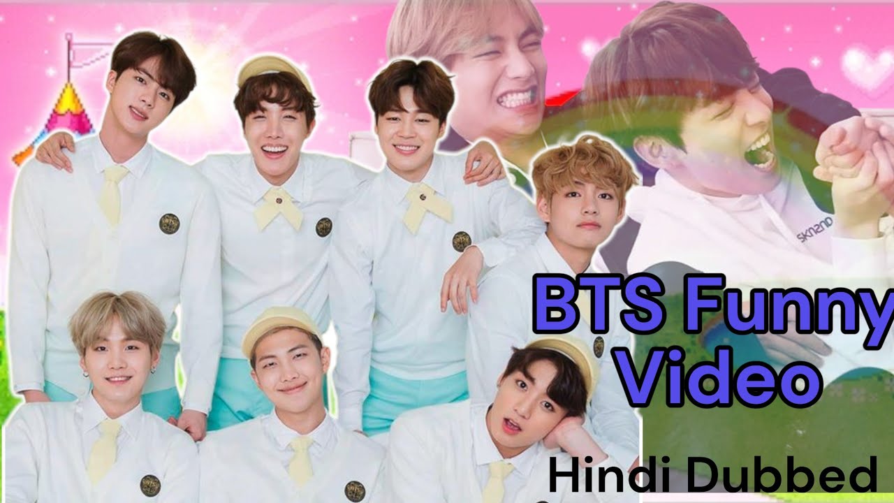BTS Funny 😂🤣 Video Hindi Dubbed 💜//