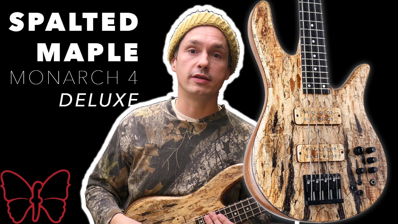 DEMO | Spalted Maple Monarch 4 Deluxe 🦋