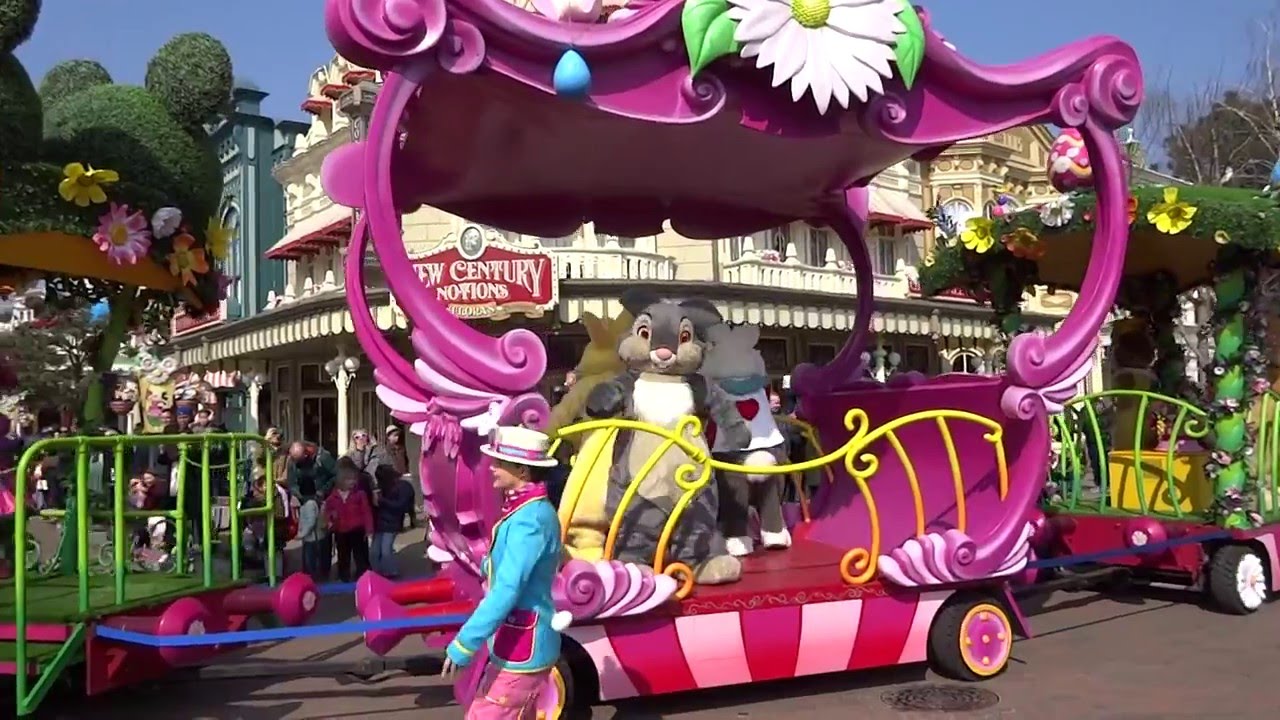Le petit train du Printemps de Minnie Disneyland Paris 18/03/2016
