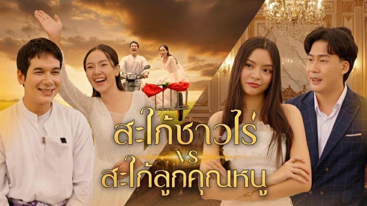 ขับซาเล้งมารับสะใภ้เข้าบ้าน Vs ขับรถหรูมารับคุณหนูเข้าบ้าน ชะตาหลังจากแต่งงานจะเป็นยังไง ?