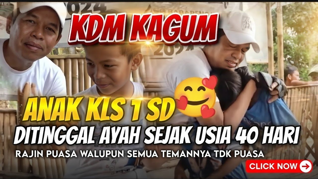 KDM KAGUM‼️ANAK KLS 1 SD RAJIN PUASA WALAU SEMUA TEMANNYA TDK PUASA#kdm #kangdedimulyadi#dedimulyadi