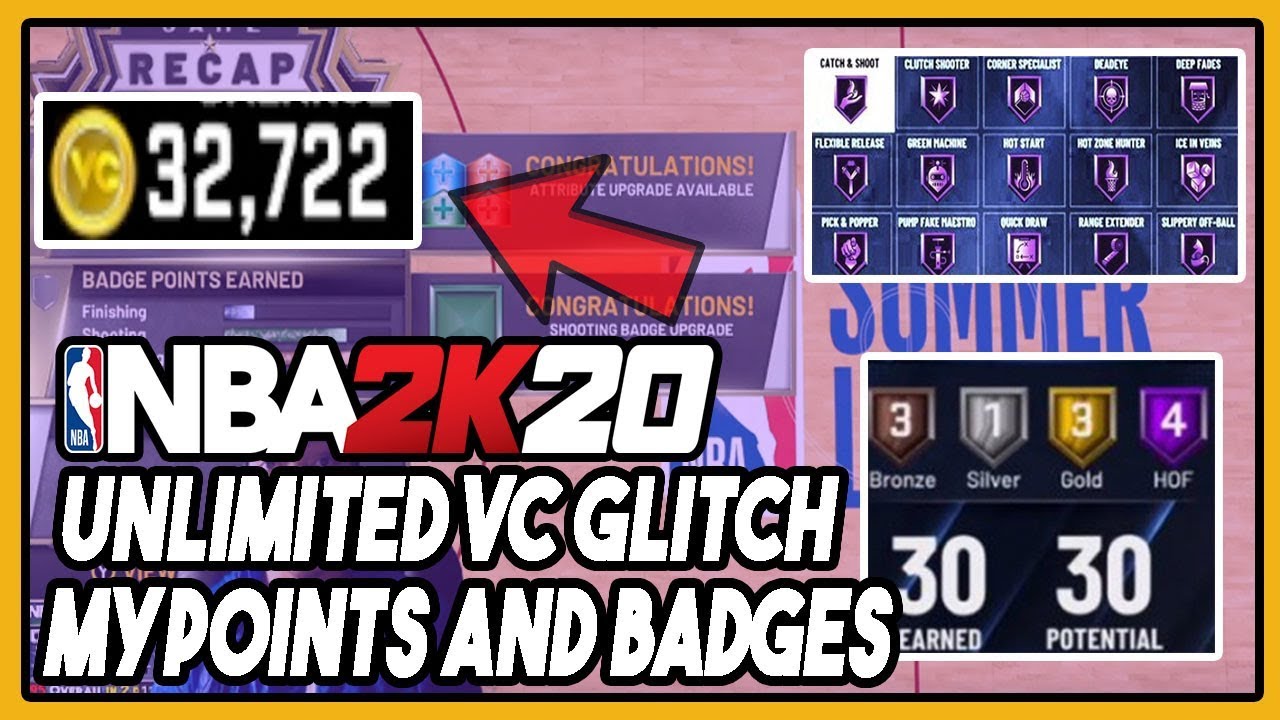 NBA 2K20 UNLIMITED VC GLITCH + BADGE GLITCH + MYPOINTS GLITCH! DENSKI CERTIFIED!