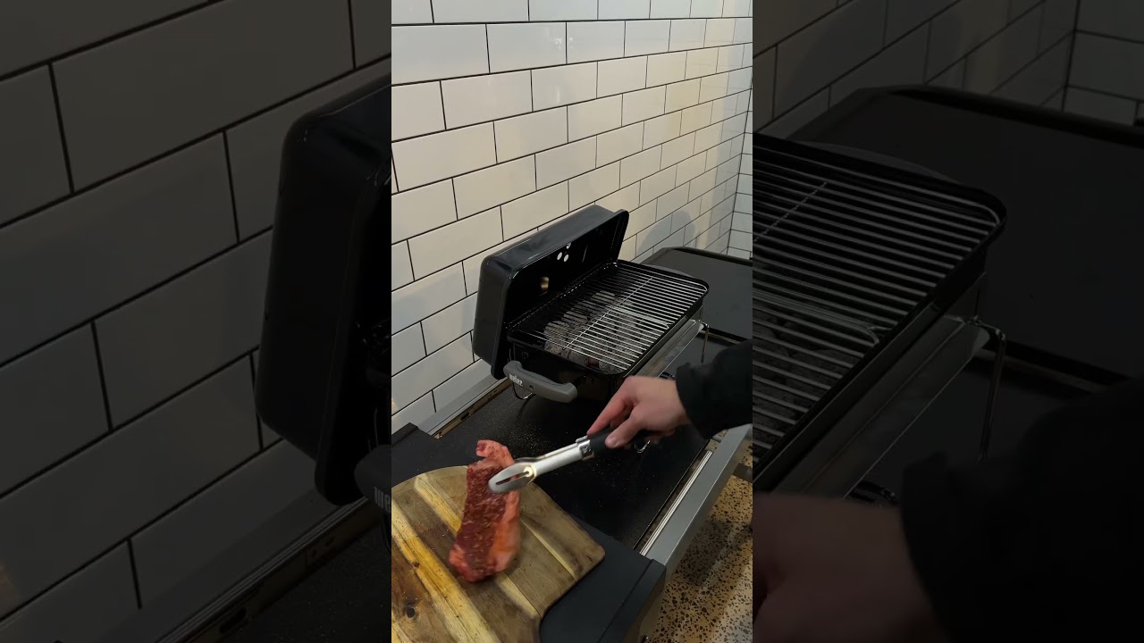 The perfect steak is easy on the Weber Go Anywhere