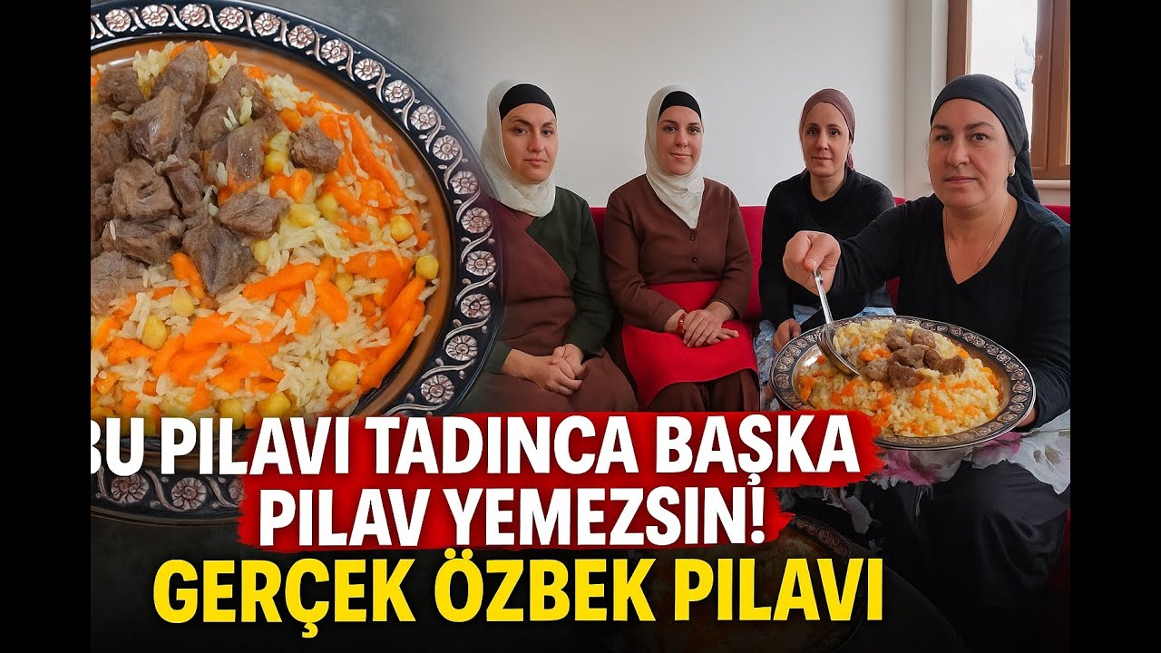 Annem Yapsa Ancak Bu Kadar Lezzetli Olurdu! Gerçek Özbek Pilavı