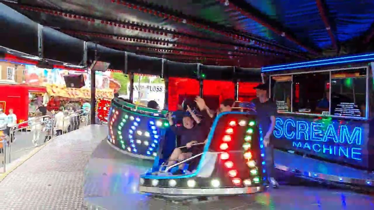 Scream Machine Waltzer Beaconsfield Charter Fair10th May 2022 #funfair #fairground