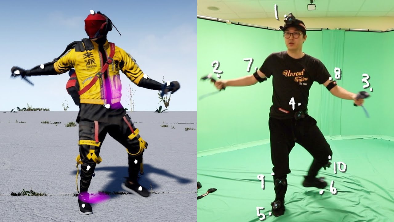 10 Point Vive MOCAP in Unreal Engine