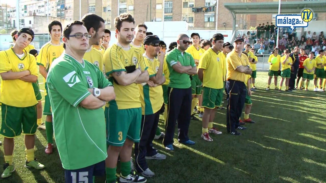Málaga Club de Fútbol Televisión. Lunes 28/03/11. Inauguración campo Mortadelo