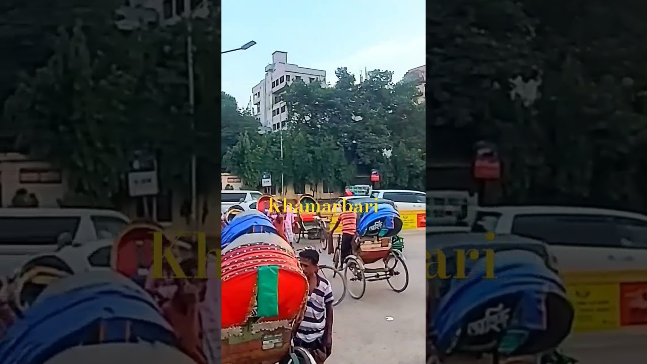 Khamarbari Dhaka∆ Bangladesh🇧🇩||City tour vlog Zilam 🏍️#