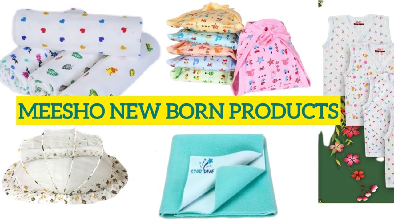 Meesho Newborn Haul | Hospital bag | Budget friendly 