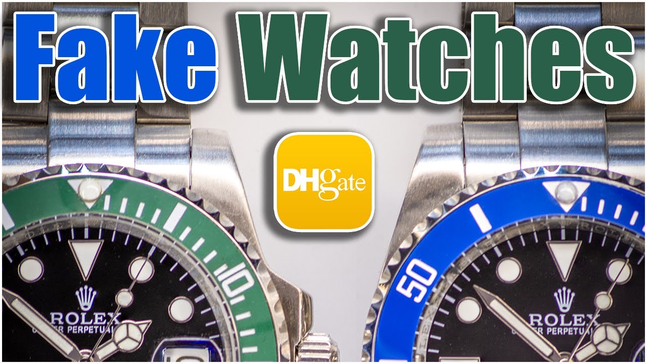 DHGate: часов на &pound;45 000 за &pound;155.00. Что могло пойти не так? &mdash; 2 поддельных Rolex Submariner