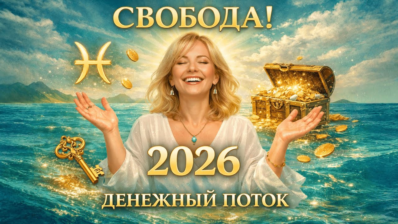 РЫБЫ ♓️ ВЫ ЖДАЛИ ЭТОГО 14 ЛЕТ! Конец Испытаний и Большие Деньги в 2026 Году 💰