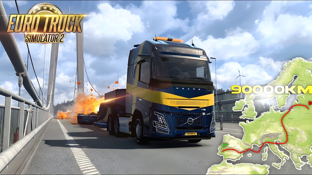 Euro Truck Simulator 2 Live | LONG ROUTES TODAY ! @botfluxlive